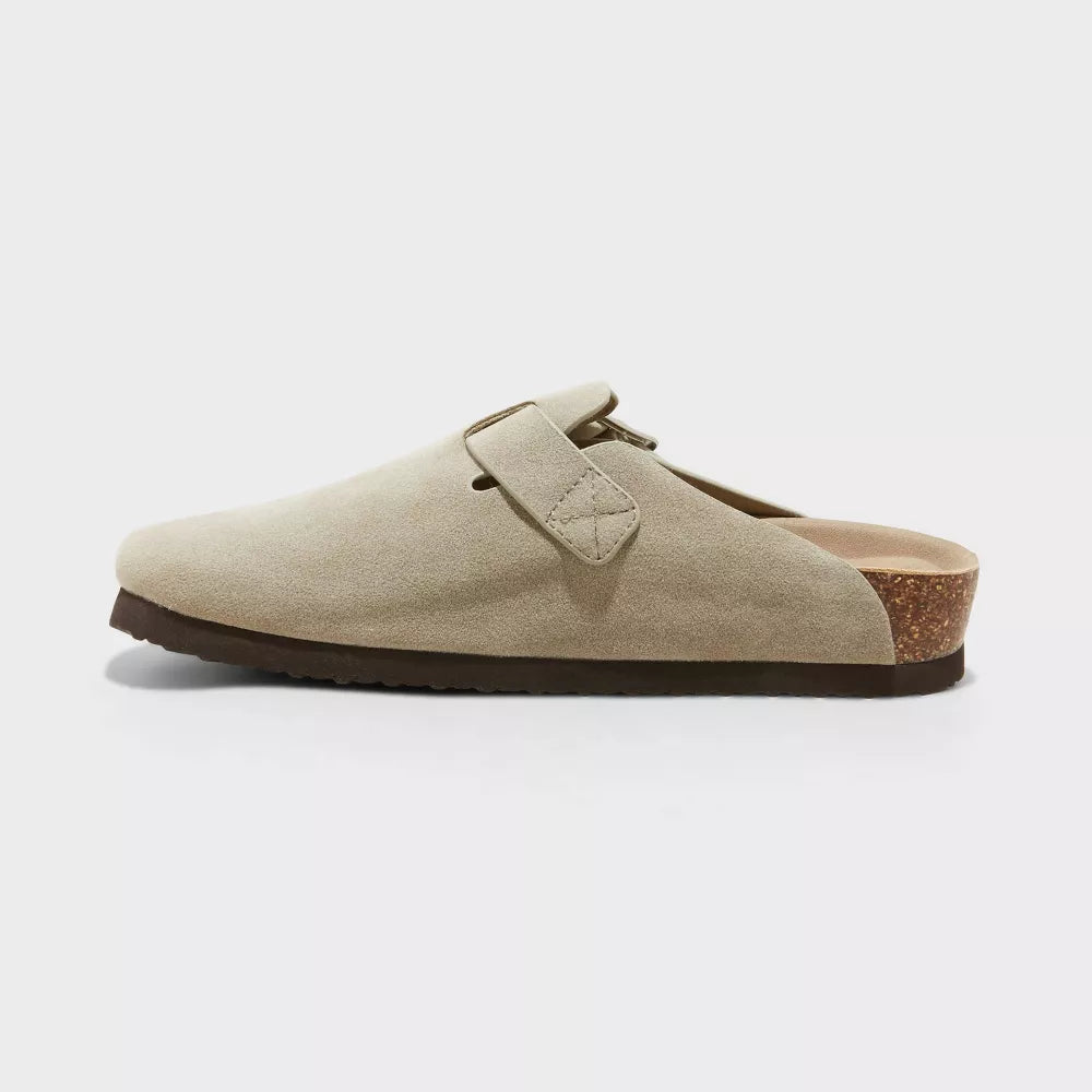 Genuine Suede Clogs