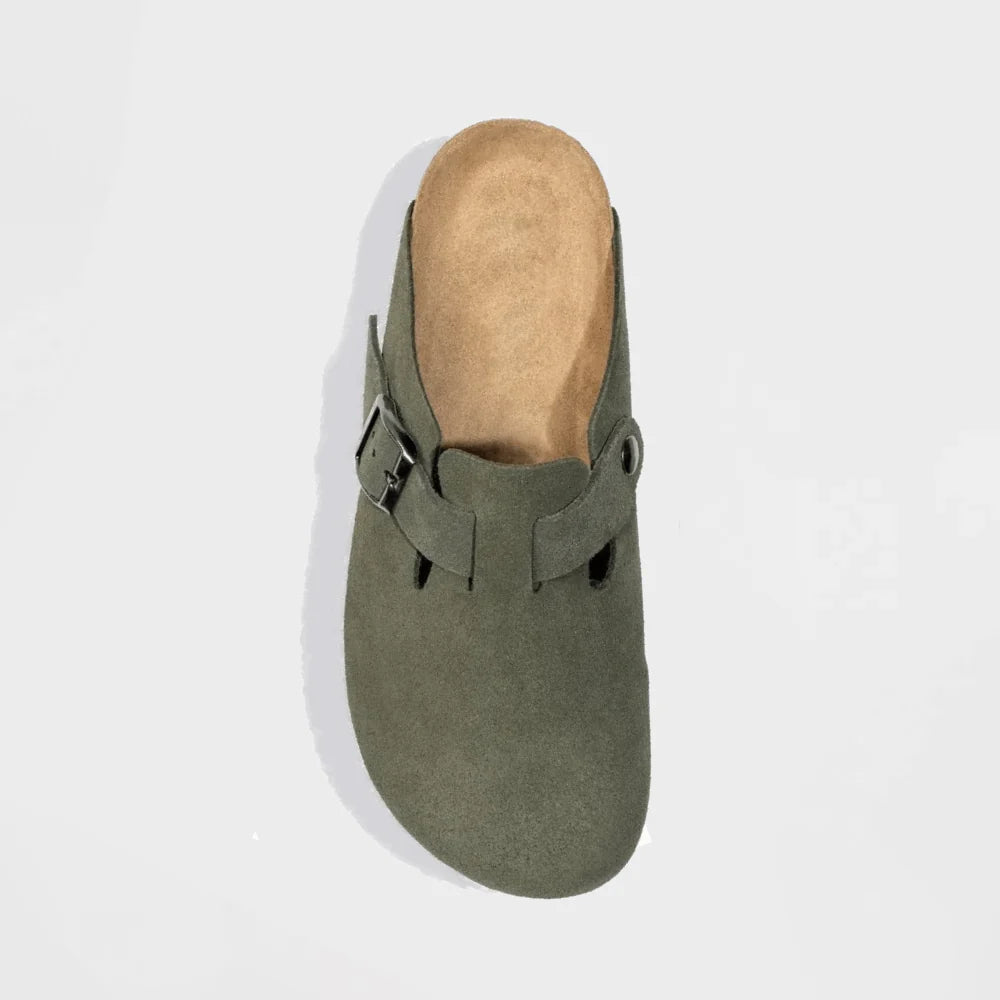 Genuine Suede Clogs