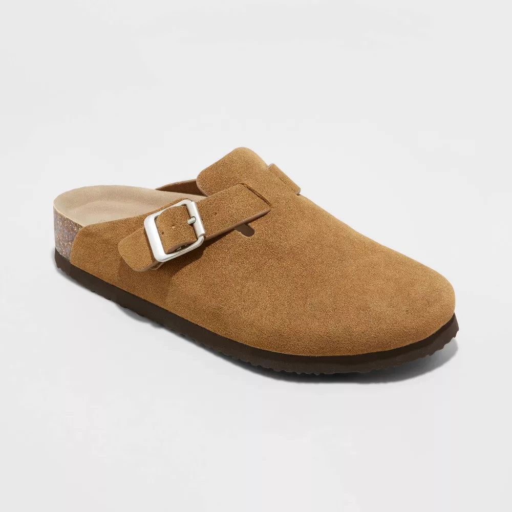Genuine Suede Clogs